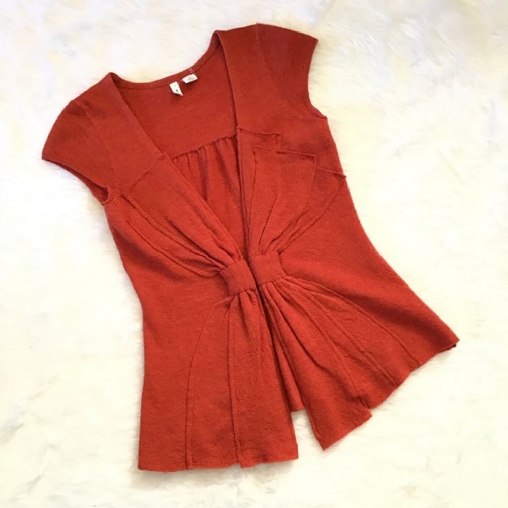 Moth via Anthropologie | Fitted Vest-style Sweater